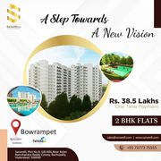  2 BHK Apartments for Sale in Bowrampet | Sanarelli 