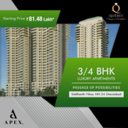 Apex Quebec Housing Project Siddharth Vihar Ghaziabad @9582275275